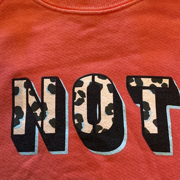 Parts + Labor “not today Satan” crew neck sweatshirt. - Picture 4 of 7